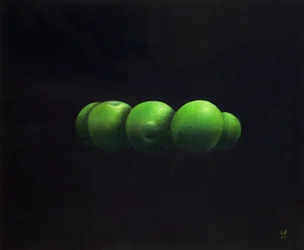 Five Green Apples